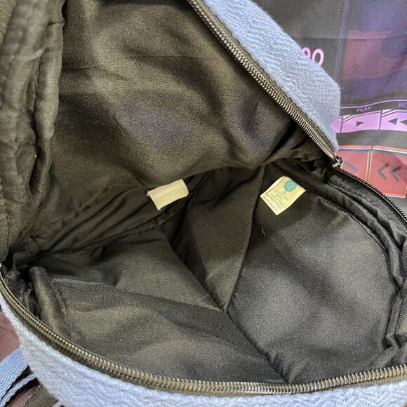Himalayan Hippie Boho Hemp Small Travel Backpack & Wrist Pouch